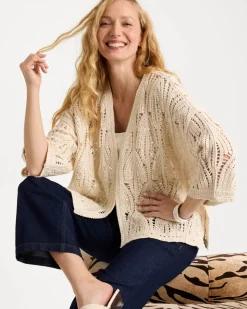 Sequin Crochet Kimono