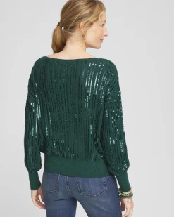 Sequin Pullover Sweater