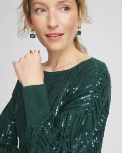Sequin Pullover Sweater