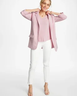 Shirred Elbow Sleeve Tee