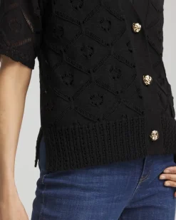 Short Button-down Cardigan