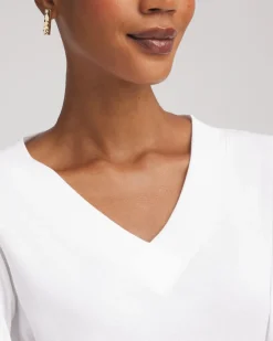 Short Pima 3/4 Sleeve Tee