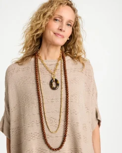 Short Tortoise Pendant Necklace