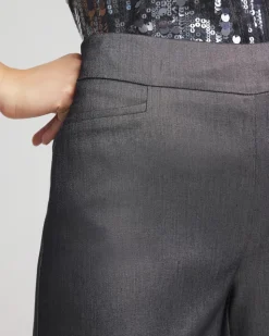 Silver Brigitte Wide Leg Pants