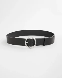 Silver Dot Trouser Belt