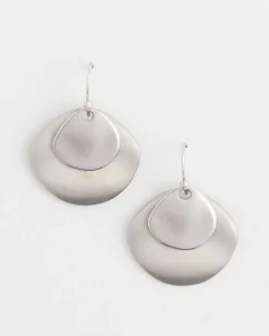 Silver Drop Earrings