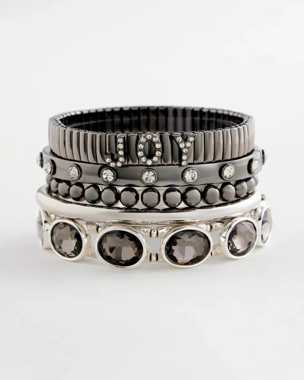 Silver Hinge Bangle