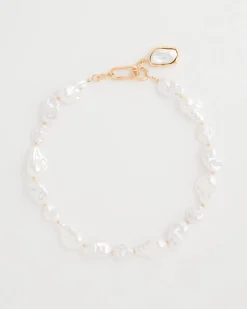 Siren Faux Pearl Y-Necklace