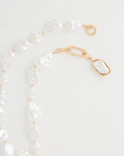 Siren Faux Pearl Y-Necklace