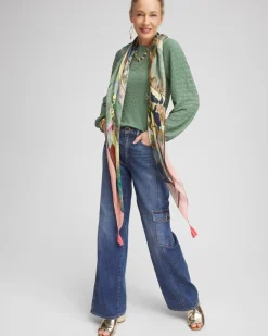 Smocked Boatneck Top