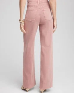 So Slimming® High Rise Wide Leg Jeans