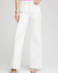 So Slimming® High-Rise Wide-Leg Jeans