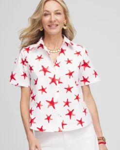 Starfish Short Sleeve Swing Shirt