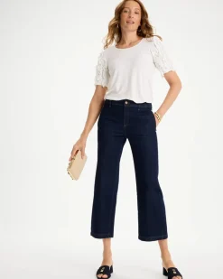 Straight Crop Trouser Jeans