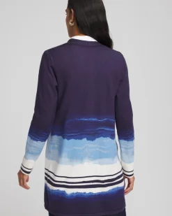 Stripe Ombre Duster Cardigan
