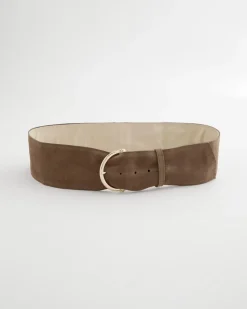 Suede Pull Through Sash Belt