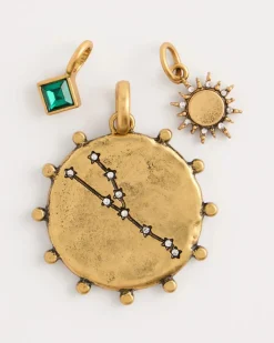 Taurus Zodiac Charm Pendant