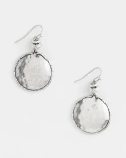 Tayla Drop Silver Earrings