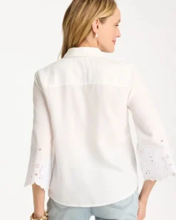 Tencel™ Denim Eyelet Shirt