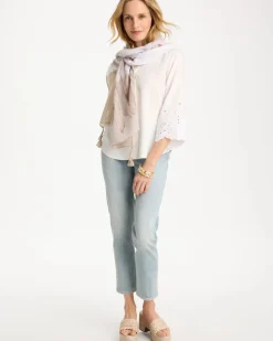 Tencel™ Denim Eyelet Shirt