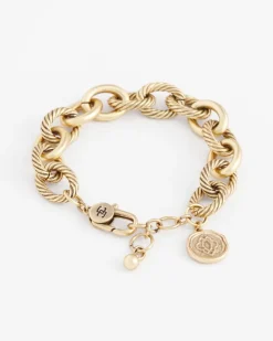 Textured Chain Bracelet