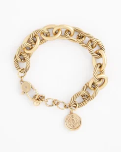 Textured Chain Bracelet