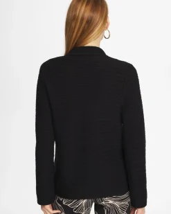 Textured Stitch Detail Cardigan