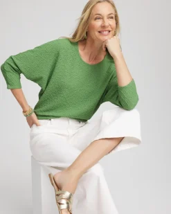 Textured Wedge Top