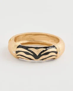 Tiger Hinge Cuff Bracelet