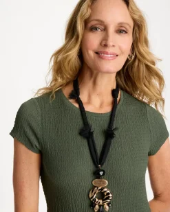 Tiger Pendant Necklace