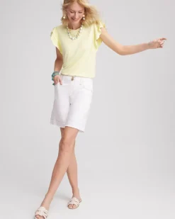 Touch of Cool™ Flutter Sleeve Tee