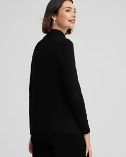 Touch of Cool™ Mockneck Layering Tee