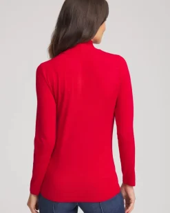 Touch of Cool™ Mockneck Layering Tee