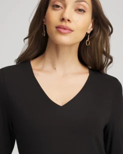 Touch of Cool™ V-Neck Layering Tee