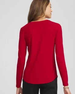 Touch of Cool™ V-Neck Layering Tee
