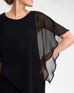 Travelers™ Chiffon Overlay Dress