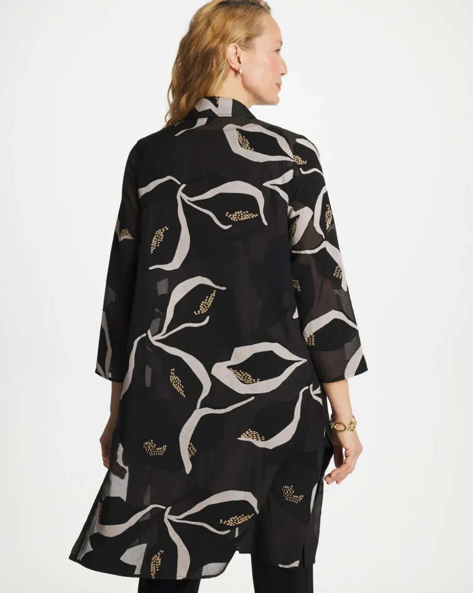 Travelers™ Collection Burnout Peace Lily Topper