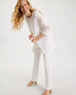 Travelers™ Collection Floral Applique Jacket