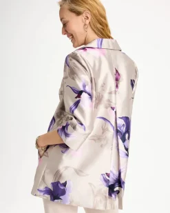 Travelers™ Collection Iris Collared Long Jacket