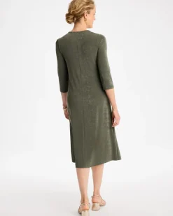Travelers™ Hardware 3/4 Sleeve Dress