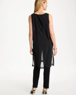 Travelers™ Layered Chiffon Tunic