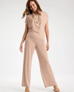 Travelers™ Palm Embossed Knit Pants