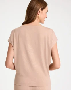 Travelers™ Palm Embossed Knit Top