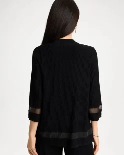 Travelers™ Sheer Stripe Cardigan