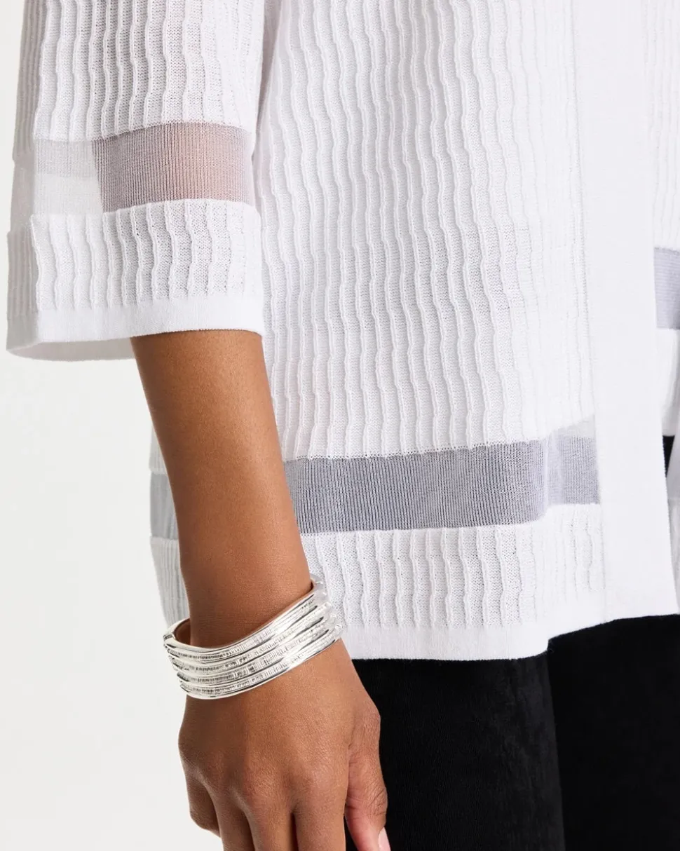 Travelers™ Sheer Stripe Cardigan