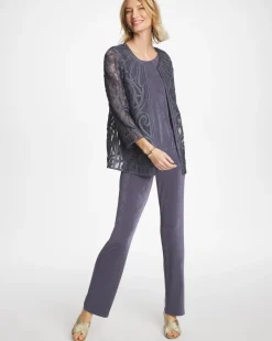 Travelers™ Short Embroidered Lace Jacket