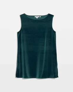 Travelers™ Velvet Side-Slit Tank