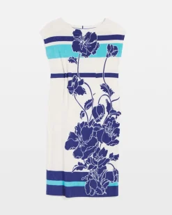 Travelers™ Wildflower Cap-Sleeved Column Dress