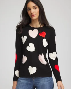V-Day Multi-Heart Pullover