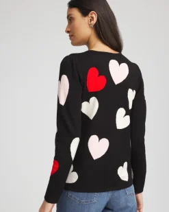 V-Day Multi-Heart Pullover